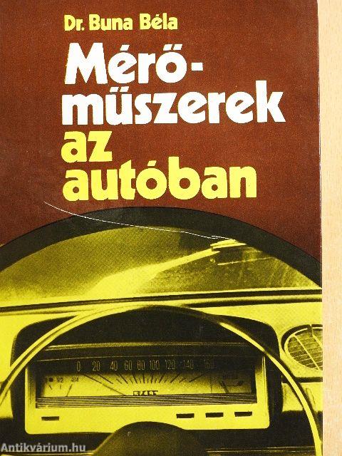 Mérőműszerek az autóban