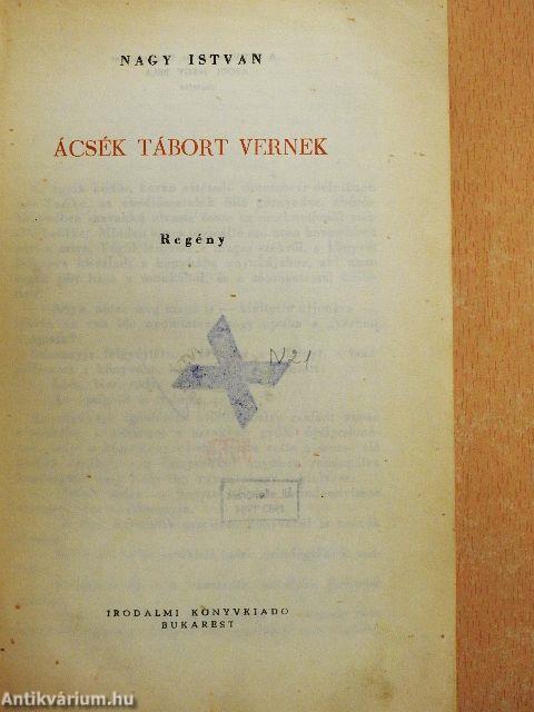 Ácsék tábort vernek