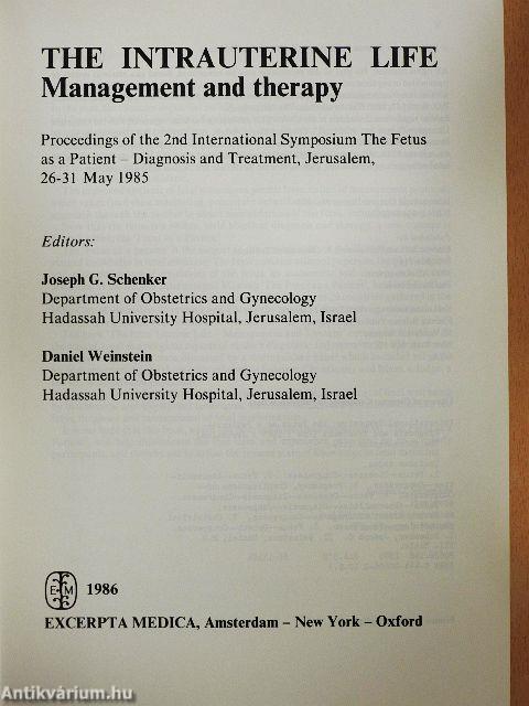 The Intrauterine Life