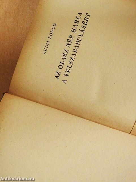 Az olasz nép harca a felszabadulásért