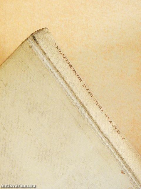 A magyar írók első kongresszusa