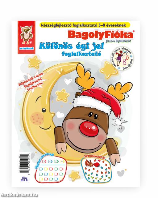 BagolyFióka kreatív foglalkoztató füzet - Különös égi jel