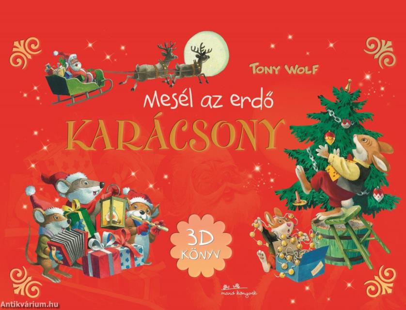 Mesél az erdő - Karácsony - 3D könyv
