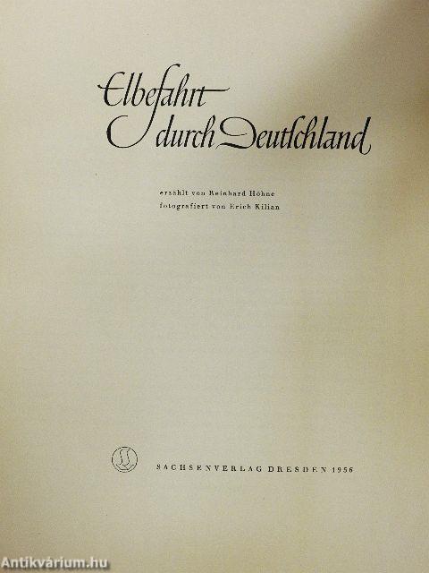 Elbefahrt Durch Deutschland