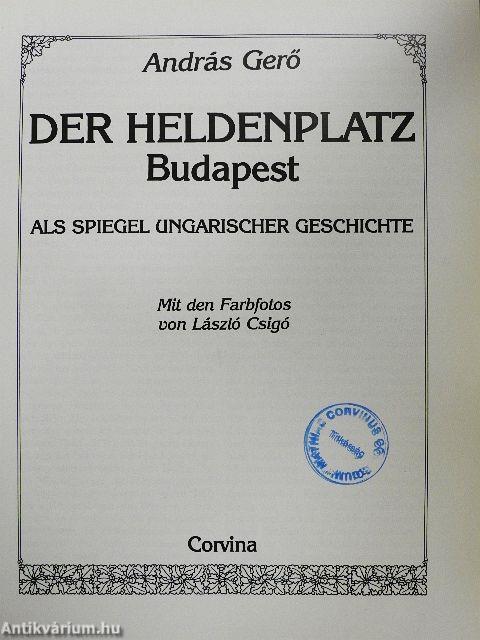 Der Heldenplatz Budapest