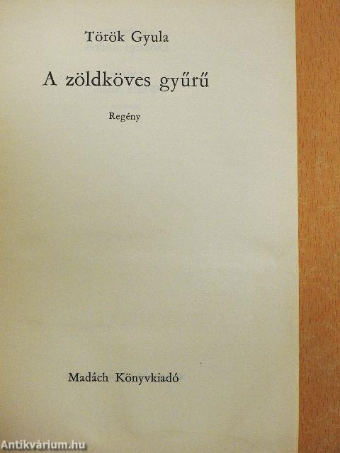 A zöldköves gyűrű