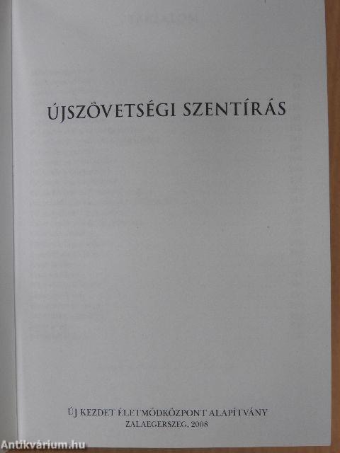 Újszövetségi szentírás