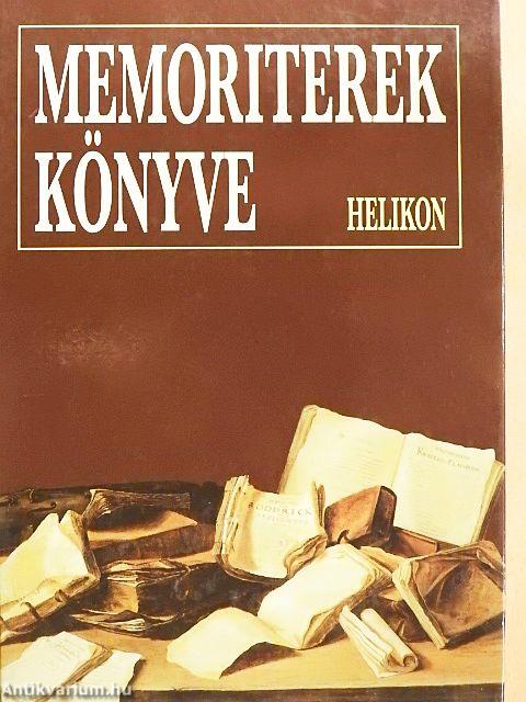 Memoriterek könyve