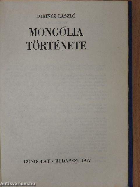 Mongólia története