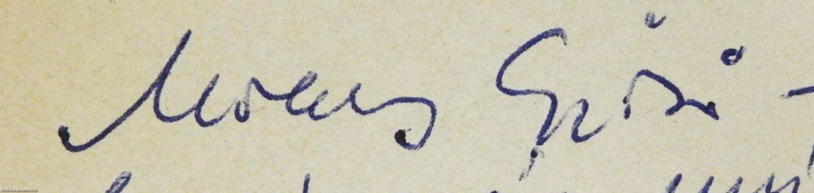 Magam körül (dedikált példány)