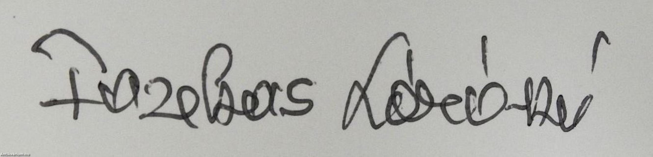 Tanári életutak (dedikált példány)