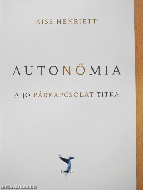 Autonőmia (dedikált példány)