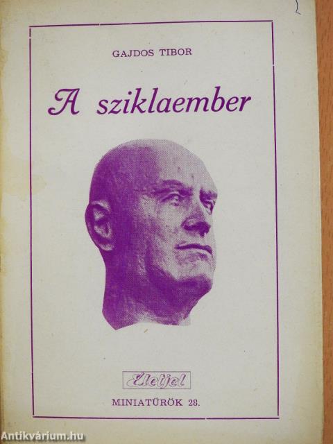 A sziklaember (sorszámozott, aláírt példány)
