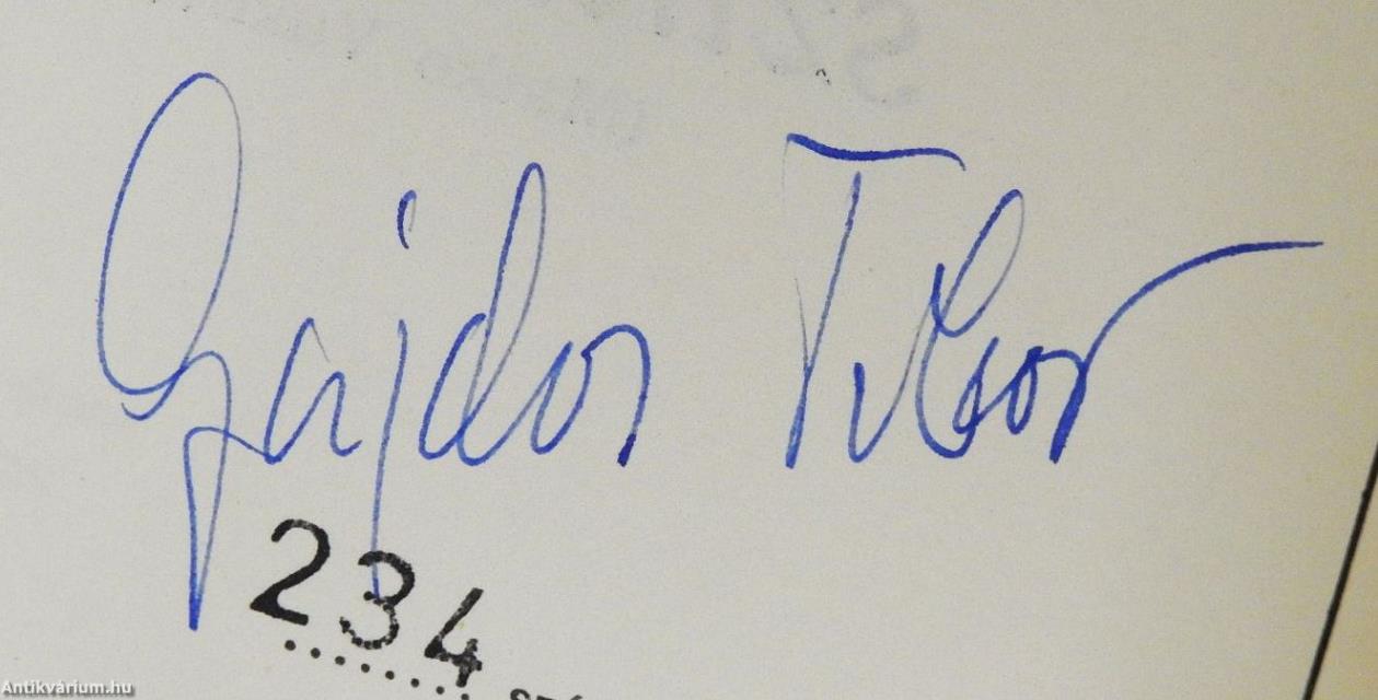 A sziklaember (sorszámozott, aláírt példány)