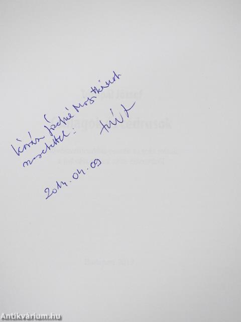 Csillagok és cédrusok (dedikált példány)