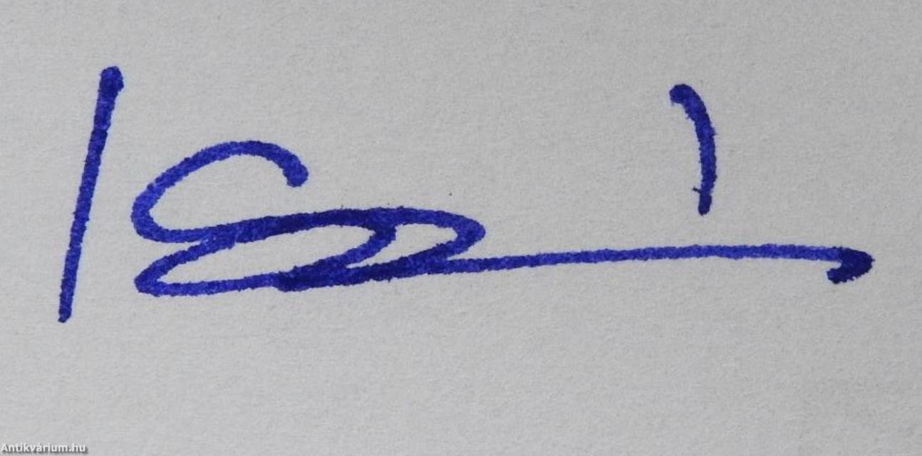 Levelek (dedikált példány)