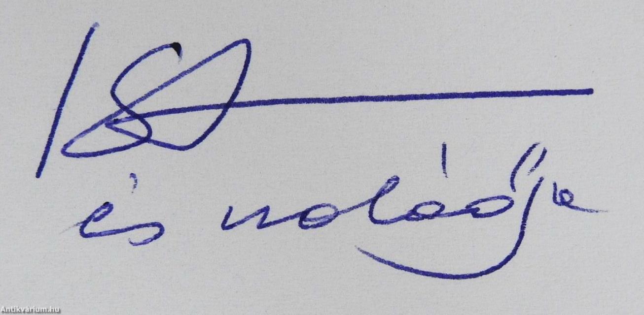 Visszanézek félutamról (dedikált példány)