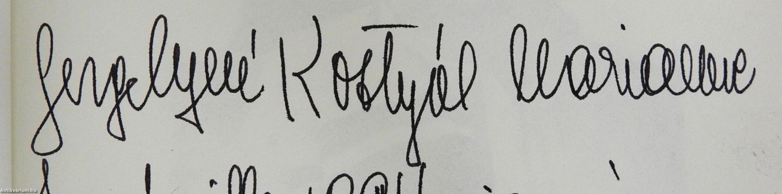 Ha én repülni tudnék... (dedikált példány)