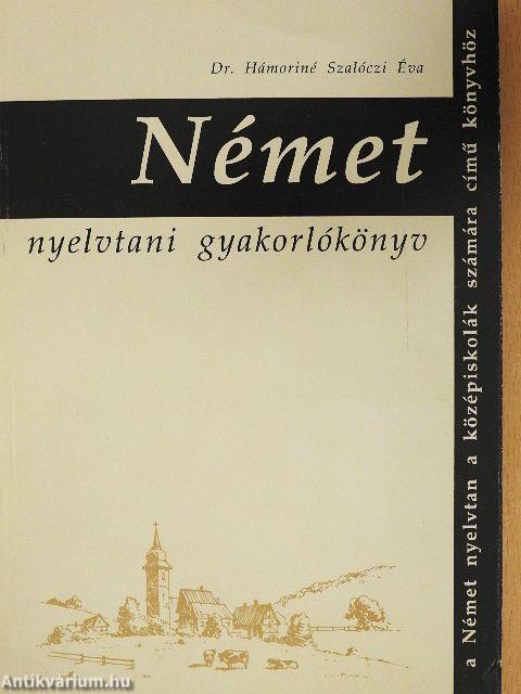 Német nyelvtani gyakorlókönyv