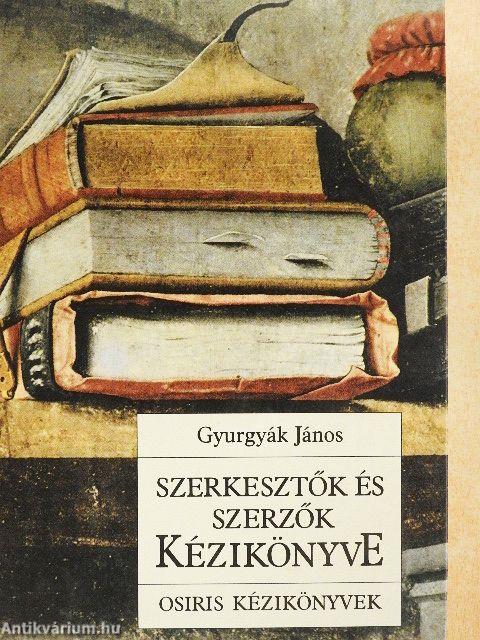 Szerkesztők és szerzők kézikönyve