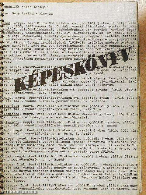 A volt Gödöllői Járás képeskönyve