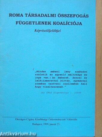 Roma Társadalmi Összefogás Függetlenek Koalíciója Képviselőjelöltjei