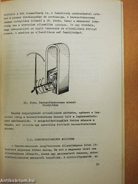 Elektromechanikus mérőműszerek