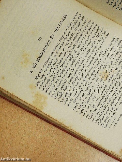 János minorita Nagy Lajosról szóló krónikatöredéke