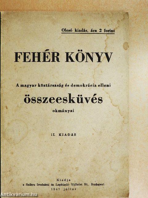 Fehér könyv
