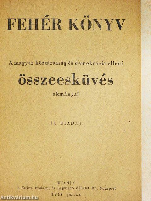 Fehér könyv