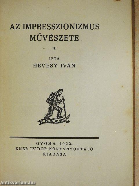 Az impresszionizmus művészete