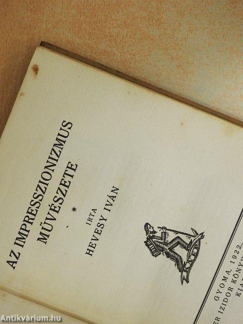 Az impresszionizmus művészete