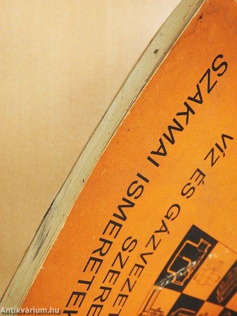 Víz és gázvezeték szerelő szakmai ismeretek II.