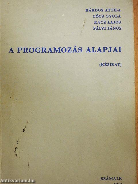A programozás alapjai