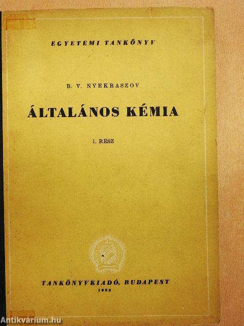 Általános kémia I.