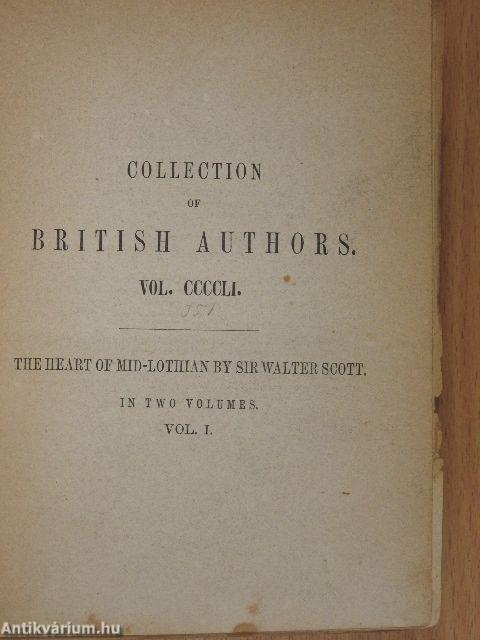 The Heart of Mid-Lothian I-II.