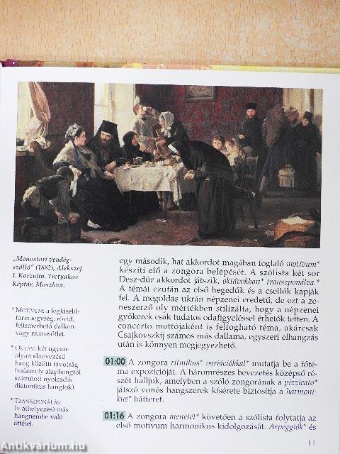 Csajkovszkij - CD-vel