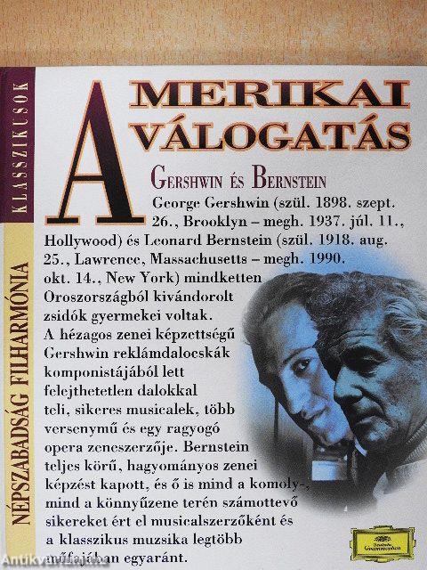 Amerikai válogatás - CD-vel