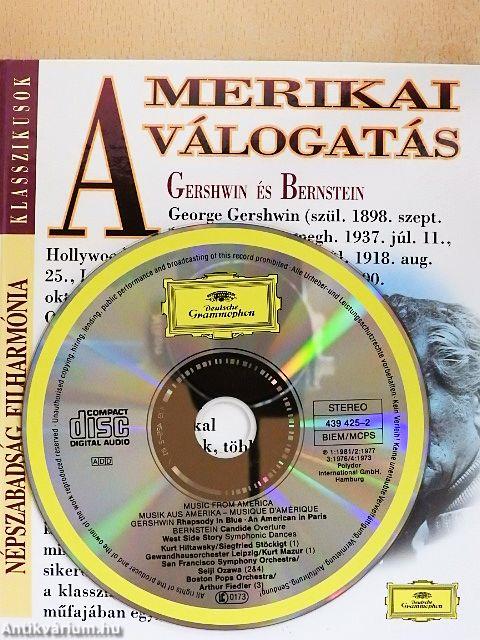 Amerikai válogatás - CD-vel