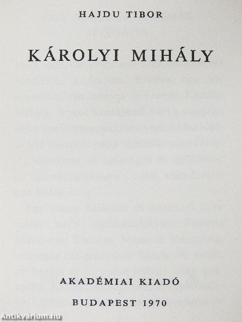 Életek és korok I-VII. 