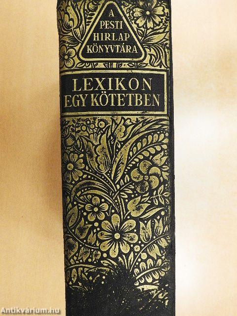 A Pesti Hirlap lexikona