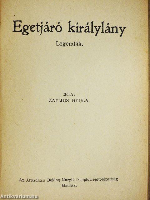 Egetjáró királylány