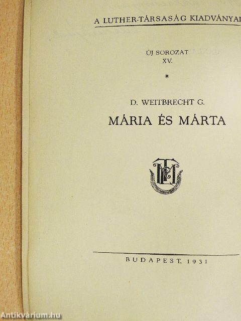 Mária és Márta