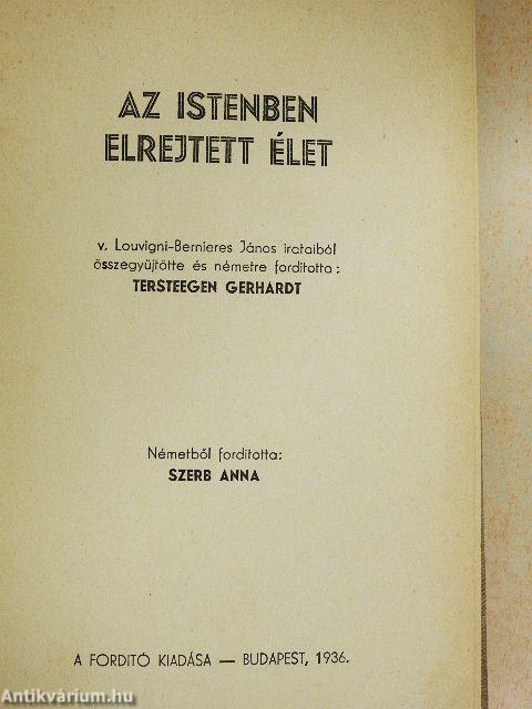 Az Istenben elrejtett élet