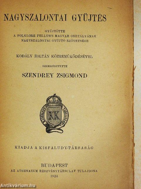 Nagyszalontai gyüjtés