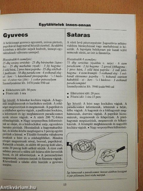 Príma egytálételek