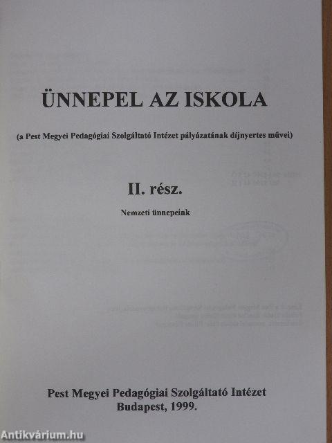 Ünnepel az iskola II.
