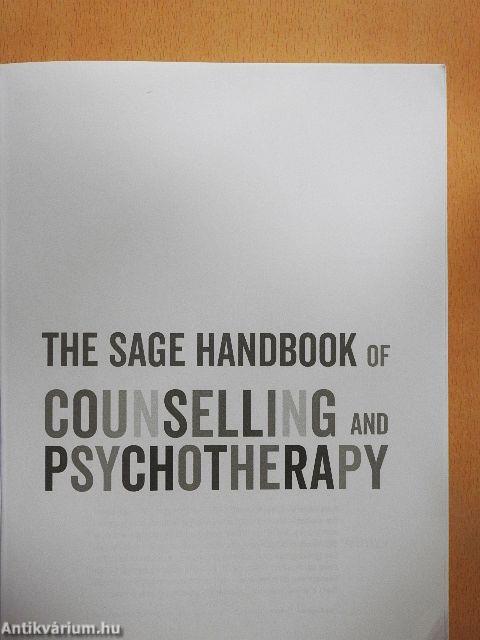 The Sage Handbook of Counselling and Psychotherapy