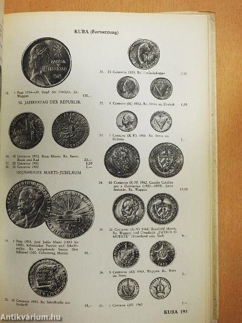 Münzkatalog der Bekanntesten Münzen von der Antike bis zur Gegenwart