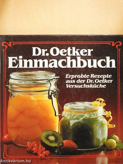 Dr. Oetker Einmachbuch
